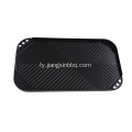 Reversible Griddle Plate Pan Aluminium Double-Sided Grill